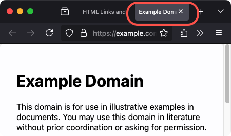Target Attribute: Open in a New Tab